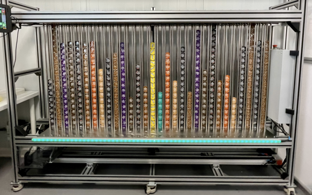 La máquina Pick&Mix para Nestlé, una creación de nuestro equipo de I+D+i